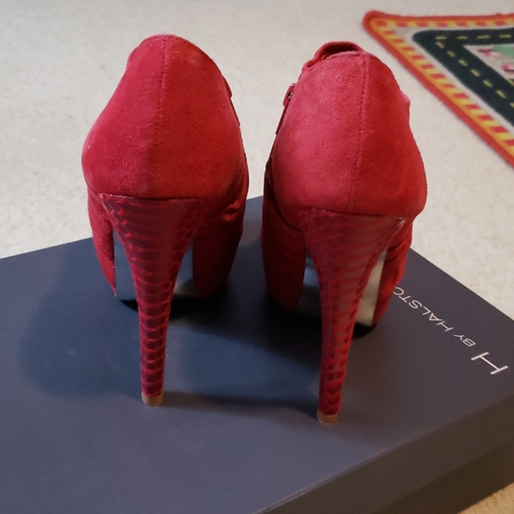 "Aida" Suede Booties H by Halston - Picture 2 of 8